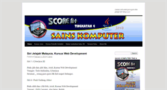 Desktop Screenshot of ictscoreaplus.com